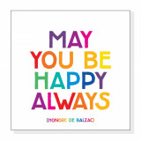 Cumpara ieftin Magnet - May you be happy always | Quotable Cards