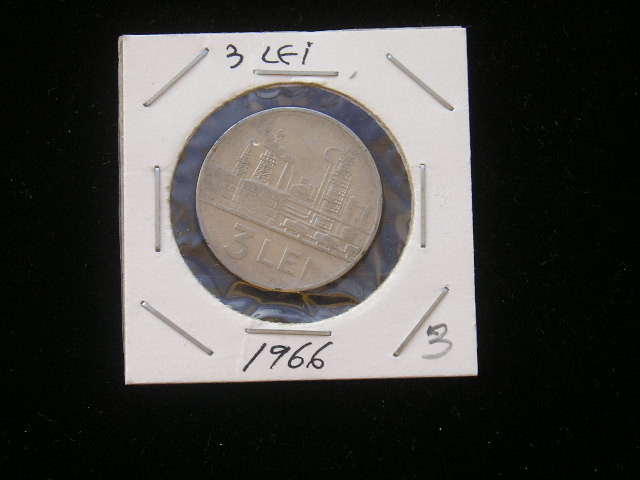 M1 C10 - Moneda foarte veche 41 - Romania - 3 lei 1966