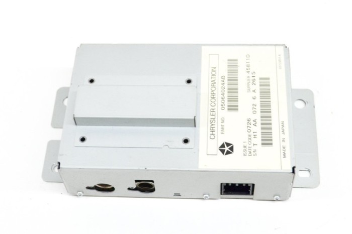 Unitate de control navigație CHRYSLER 300 C LX 2006 OEM: 45811D,05064024AB 14472750