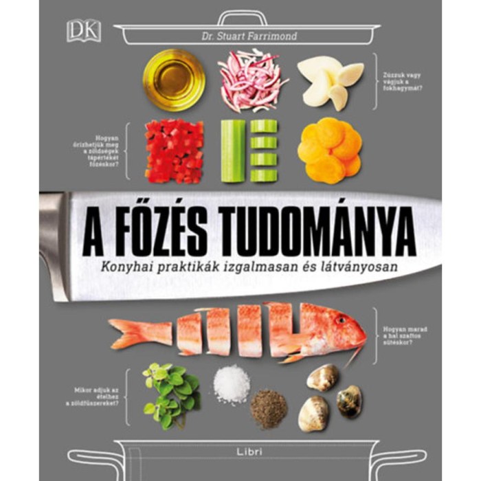 A főz&eacute;s tudom&aacute;nya - Konyhai praktik&aacute;k izgalmasan &eacute;s l&aacute;tv&aacute;nyosan - Dr. Stuart Farrimond