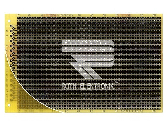 Placă universală prototip 100mm x 160mm, faţă simplă
