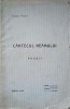 CANTECUL NEAMULUI. POEZII (CU DEDICATIA AUTORULUI CATRE TEODOR BURADA)-EUGENIU REVENT-237795