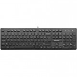 Tastatura DeLux KA150U, USB, Negru