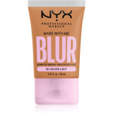 Cumpara ieftin NYX Professional Makeup Bare With Me Blur Tint make up hidratant culoare 08 Golden Light 30 ml