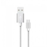 CABLU MICRO USB 1M PLATINUM EDITON - ARGINTIU, V-TAC