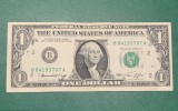 Bancnota 1 doar 1974 serie 84193707A SUA