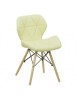 Scaun Bucatarie/Living BUC 241, Ergonomic, Piele Ecologica, Cadru Lemn, 110kg, Diverse Culori