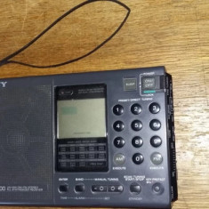 RADIO SONY ICF-SW7600 ARE LW/MW/SW/FM STEREO PLL DEFECT CITITI DESCRIERE VA ROG