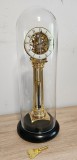 Ceas de semineu cu pendul Voisin Pillar Skeleton
