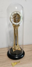 Ceas de semineu cu pendul Voisin Pillar Skeleton
