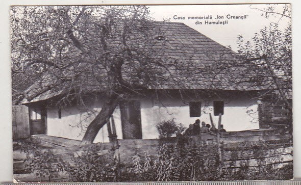 bnk cp Humulesti - Casa memoriala Ion Creanga - circulata