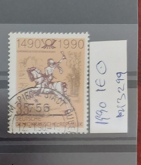 TS21 - Timbre serie DDR 1990 Mi3299 foto