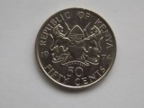 50 CENTS 1974 KENYA, Africa