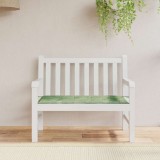 vidaXL Pernă bancă de grădină model frunze, 100x50x4 cm, textil oxford