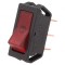 Rocker Switch ON-OFF 20A/12VDC cu Neon Roșu 50m&Omega;