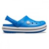 Saboți Crocs Crocband Kid&#039;s New Clog Albastru - Bright Cobalt/Charcoal, 32, 33, 37, 38