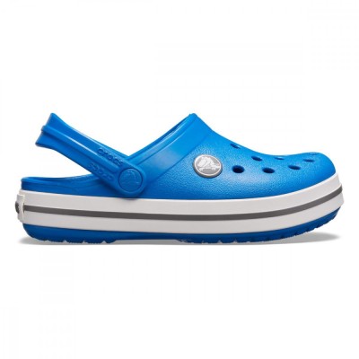 Saboți Crocs Crocband Kid&amp;#039;s New Clog Albastru - Bright Cobalt/Charcoal foto