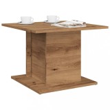 Cumpara ieftin Măsuță cafea, stejar artizanal, 55,5x55,5x40 cm, lemn prelucrat