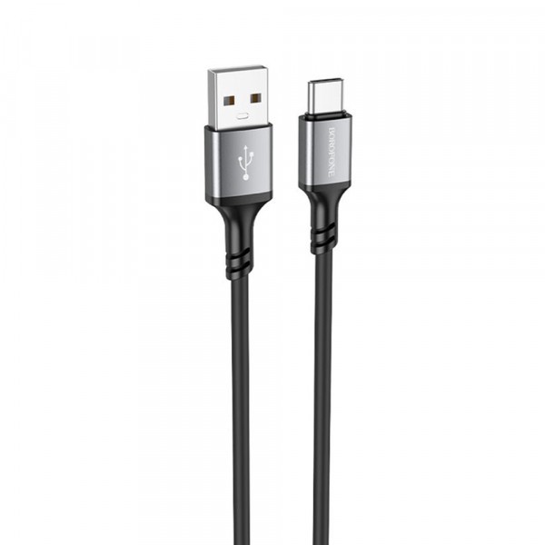 Cablu Date si Incarcare USB-A - USB-C Borofone BX83, 18W, 1m, Negru