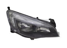 Far Opel Astra J, 01.2013-, 5 Usi, Sedan, Sports Tourer, partea Dreapta, cu lumina de zi; tip bec H7+H7+W21/5W; electric; negru; cu motor, TYC