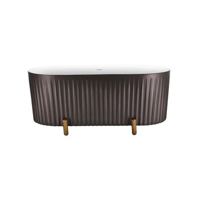 Cada Freestanding, Ovala, Acril, Bright Grey, 170&amp;times;78&amp;times;70 Cm ModernLight Concept foto