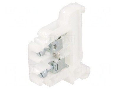 Conector de &amp;Icirc;mbinare pentru Șine 0,5-4mm2 Alb TS35 foto
