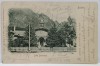 BUSTENI , SCOALA DOMNEASCA , CARTE POSTALA , CLASICA , 1904
