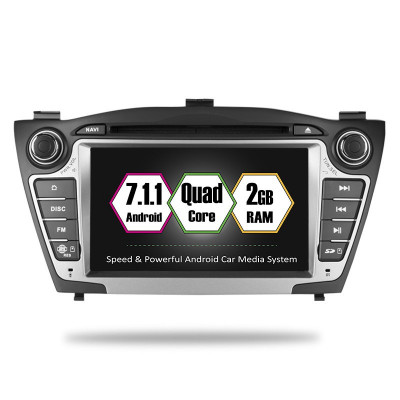 Navigatie GPS Auto Audio Video cu DVD si Touchscreen 7 &amp;quot; inch Android 7.1, Wi-Fi, 2GB DDR3 Hyundai Tucson 2009-2015 + Cadou Soft si Harti GPS 16Gb Me foto