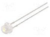 Dioda LED, 4,8mm, albastru (ice blue), 5...6lm, 20mA, 2,9...3,6V, OPTOSUPPLY - OSB64L56A1A