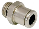 Racord push-in drept alamă nichelată 8mm G1/8-AG 20-80&deg;C