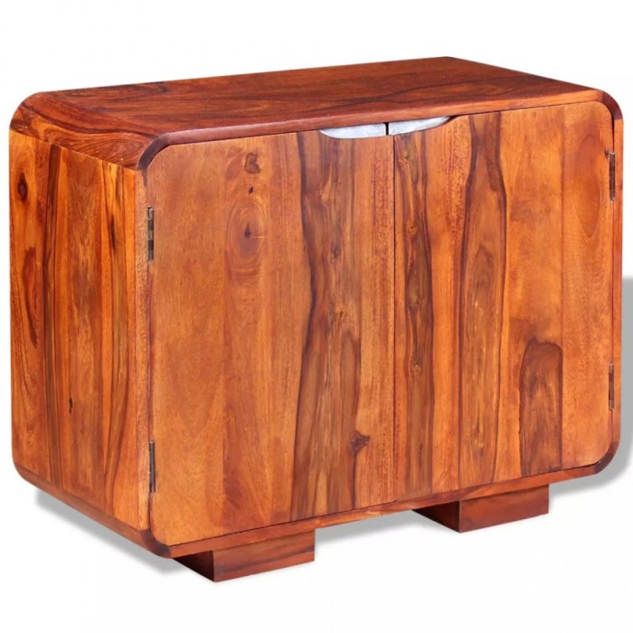 vidaXL Servantă din lemn masiv de sheesham 75 x 35 x 60 cm