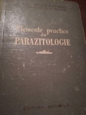 Elemente practice de parazitologie - M. Georgescu.... foto