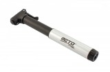 Pompa de mana Pocket, din aluminiu, lungime 17cm , valva AV,DV,FV, culoare argin... Cod:588080650RM