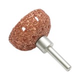 Cap polizat pentru anvelope 35 mm, granulatie 36, tija 3/8 inch