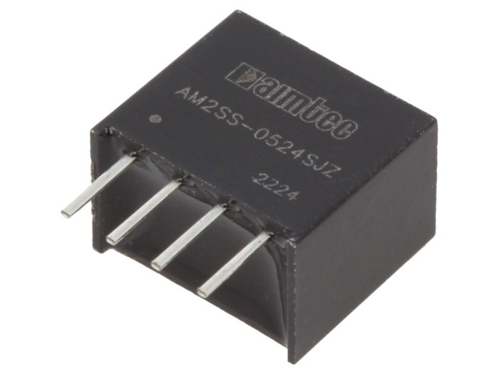 Convertor DC/DC 2W 5V la 24V SIP4