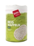 Rondele Orez Integral Expandat Bio Fara Sare 100g Green Organics Snacks Alimente