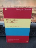 Francois Chaudet, Droit suisse des affaires, 2e edition, Basel... 2004, 085