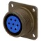 Conector Circular 16S Aluminiu Oliv