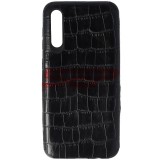 Toc TPU Leather Crocodile Samsung Galaxy A50 Black