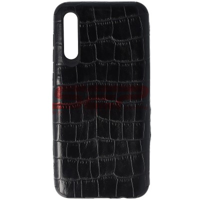 Toc TPU Leather Crocodile Samsung Galaxy A30s Black foto