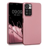 Husa Kwmobile pentru Xiaomi Redmi Note 11 Pro Plus 5G, Silicon, Roz, 59142.31, Carcasa