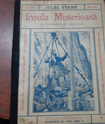 INSULA MISTERIOASA JULES VERNE VOLUMELE 2,3 foto