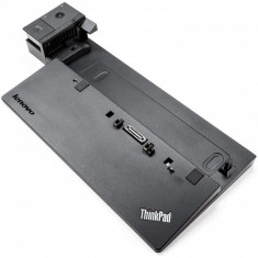 Docking Station Lenovo ThinkPad 40A1, USB 3.0, VGA, DVI, Display Port, RJ-45, Fara alimentator foto