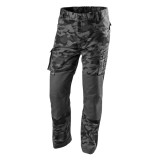Pantaloni de lucru Camo Urban XL cu genunchi &icirc;ntariti si buzunare multiple