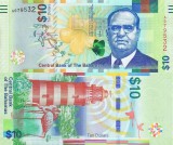 Bancnota Bahamas 10 Dollars 2016, P-79, UNC, Necirculata