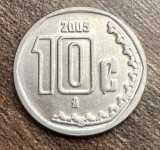 C50 - Moneda foarte veche - Mexic - 10 centavos - 2005