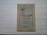 AERUL LICHID pe Intelesul Tuturor - G. G. Longinescu (autograf) - 1933, 124 p., Alta editura