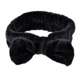 Bentită Machiaj, Furry, Fundă Mare, Culoare Negru, Oem