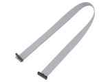 Cablu panglică SAMTEC IDC 381mm FFSD-10-D-15.00-01-N-R cu conectori IDC ambele părți