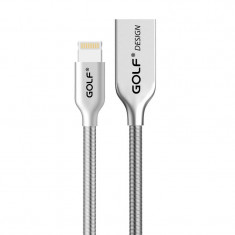 Cablu de date Golf Kirsite iPhone 36I 1m Argintiu foto